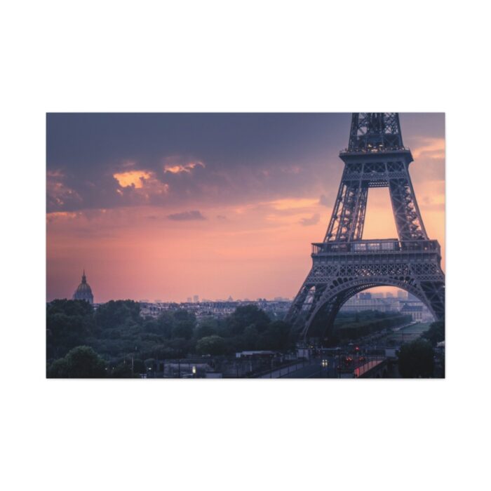 Eiffel Tower in France Standard Canvas - Image 2