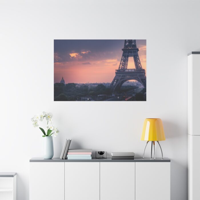 Eiffel Tower in France Standard Canvas - Image 3