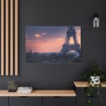 Eiffel Tower in France Standard Canvas - Image 4