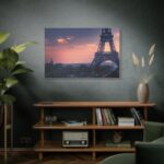 Eiffel Tower in France Standard Canvas - Image 5