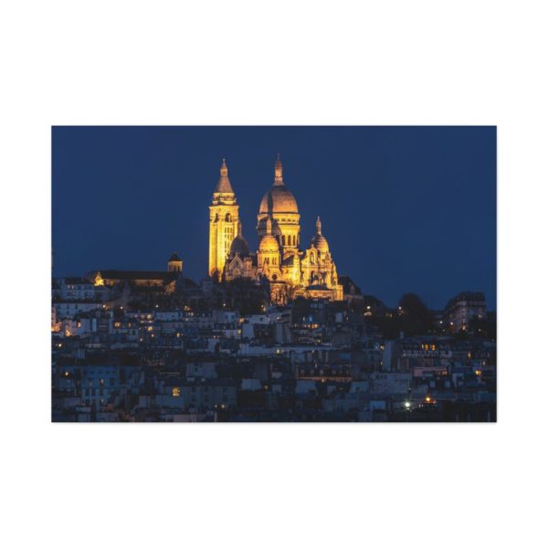 Basilica of the Sacred Heart of Paris Standard Canvas