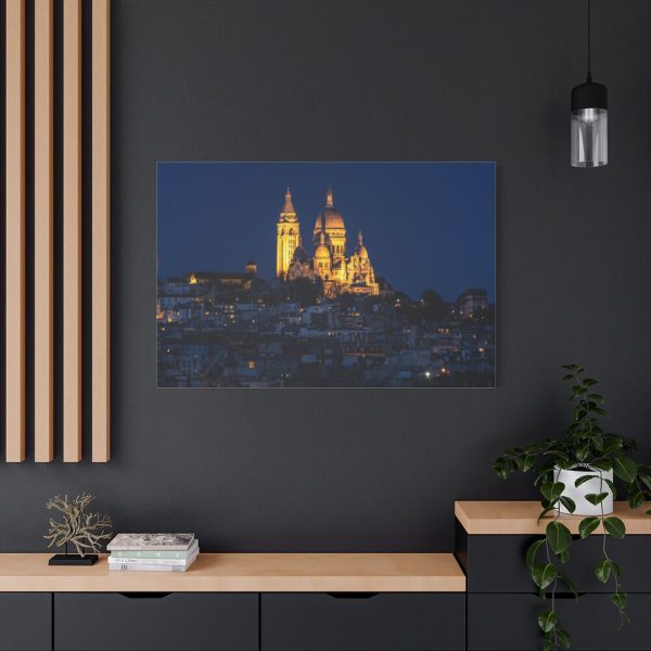 Basilica of the Sacred Heart of Paris Standard Canvas