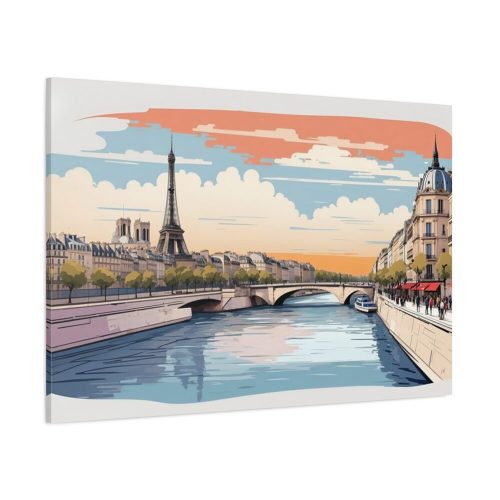 Paris Mon Amour Standard Canvas