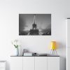 91638-7.jpg Eiffel Tower Black and White Standard Canvas