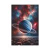 91655-1.jpg The Drama of Gas Giant With Its Majestic Rings Standard Canvas