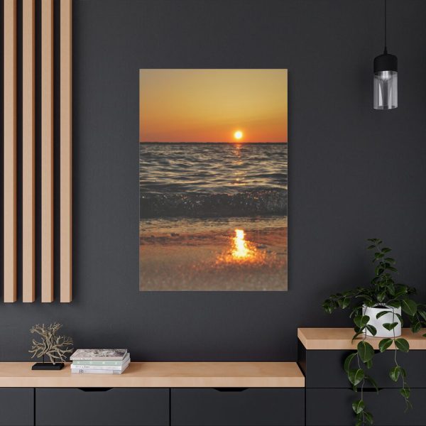 91655-38.jpg Sunset on Coast Standard Canvas
