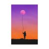 Abstract Moon Balloon Standard Canvas