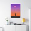 Abstract Moon Balloon Standard Canvas