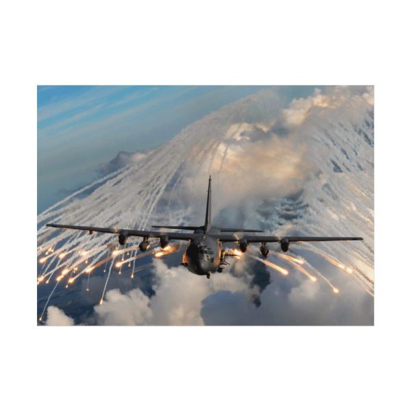 92368.jpg Military Aircraft Flares Drop Poster