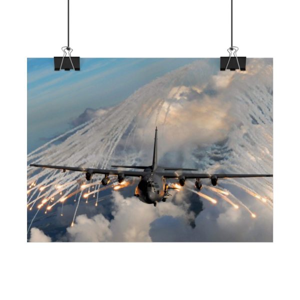 92371-1.jpg Military Aircraft Flares Drop Poster