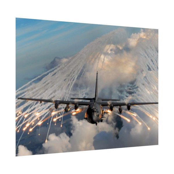 92371-2.jpg Military Aircraft Flares Drop Poster