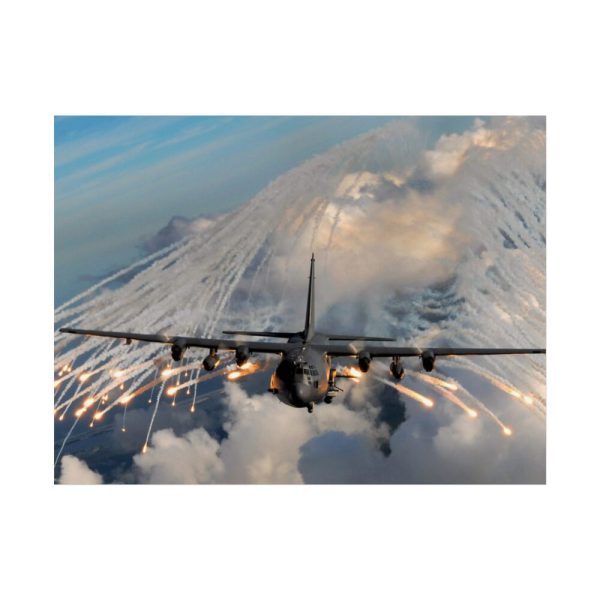 92371.jpg Military Aircraft Flares Drop Poster