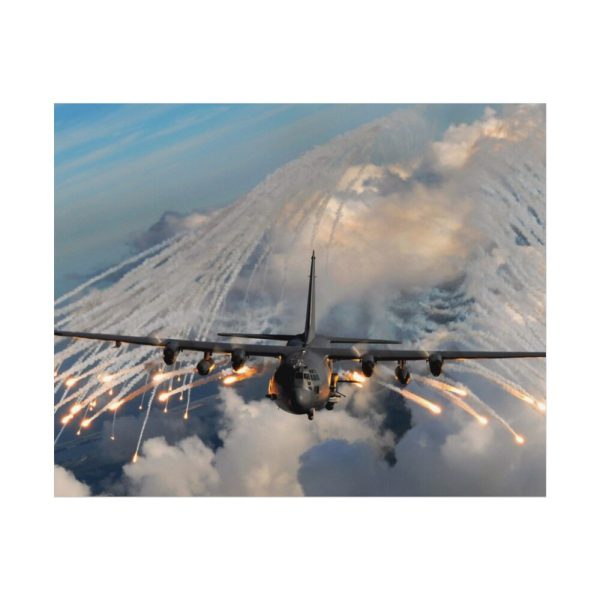 92372.jpg Military Aircraft Flares Drop Poster