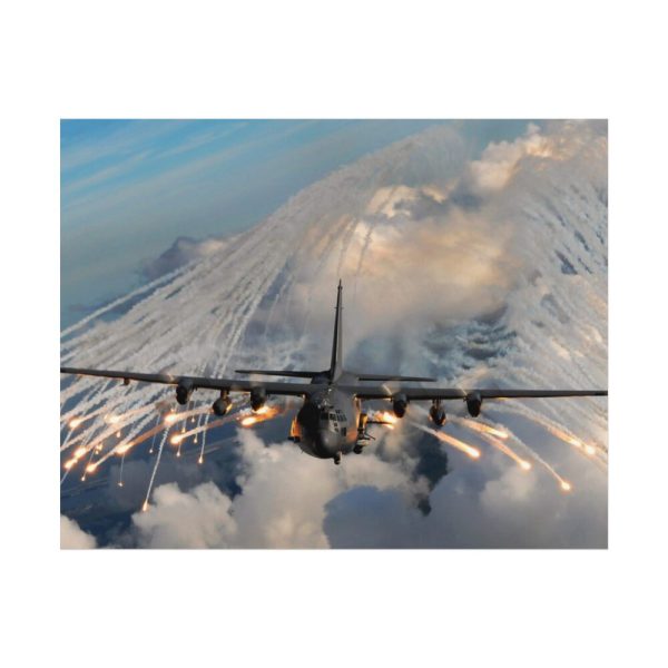 92374.jpg Military Aircraft Flares Drop Poster