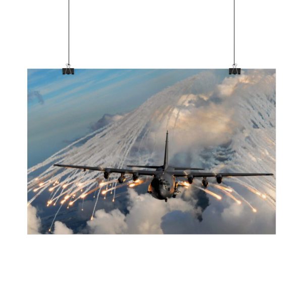 92377-1.jpg Military Aircraft Flares Drop Poster