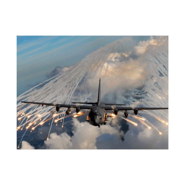 92381.jpg Military Aircraft Flares Drop Poster