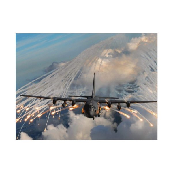 92384.jpg Military Aircraft Flares Drop Poster