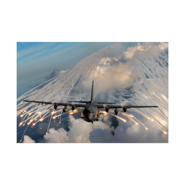 92387.jpg Military Aircraft Flares Drop Poster