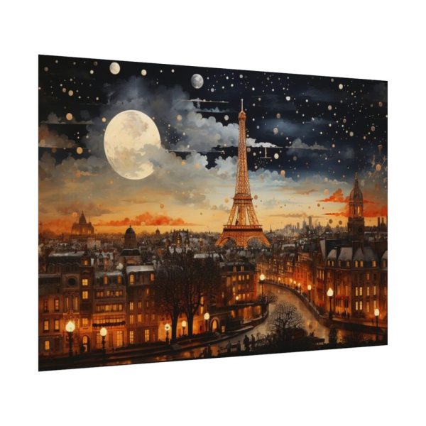 92408-112.jpg Paris At Night Poster
