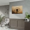 92408-144.jpg Dandelion on Yellow Day Poster