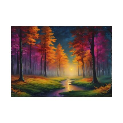 Fantasy Autumn Forest Poster