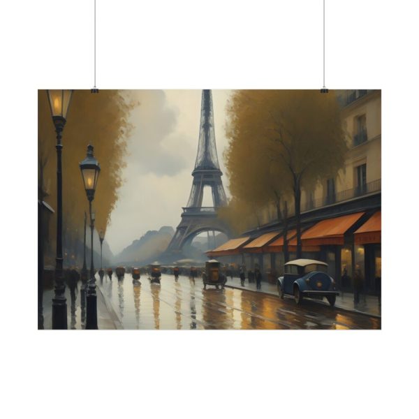 92408-156.jpg Rain in Paris Poster