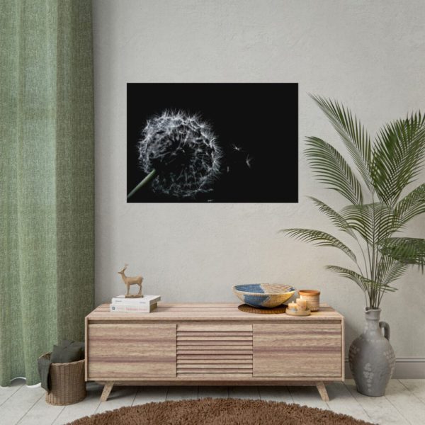 Dandelion Background Poster