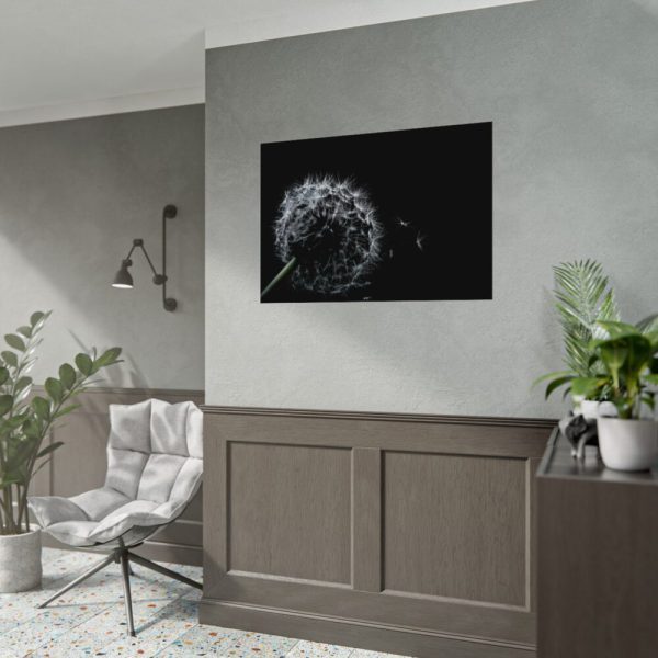 Dandelion Background Poster