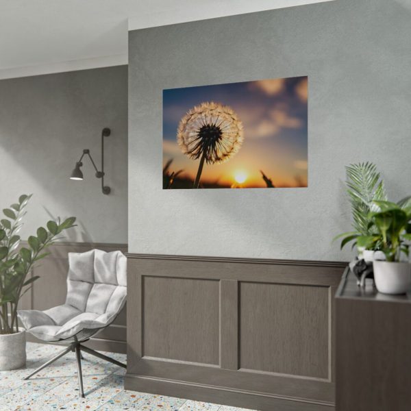 92408-184.jpg Dandelion Blossom Flower II Poster