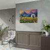 92408-189.jpg Landscape Flower Meadow Dandelions Poster