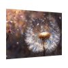 92408-197.jpg Dandelion Seeds Flower Head in Close Up Poster