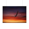 92408-216.jpg Plane On the Sky Poster