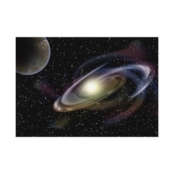 Nebula Space Planet Poster