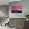 92408-259.jpg Red Purple Sky, View From the Plane Poster