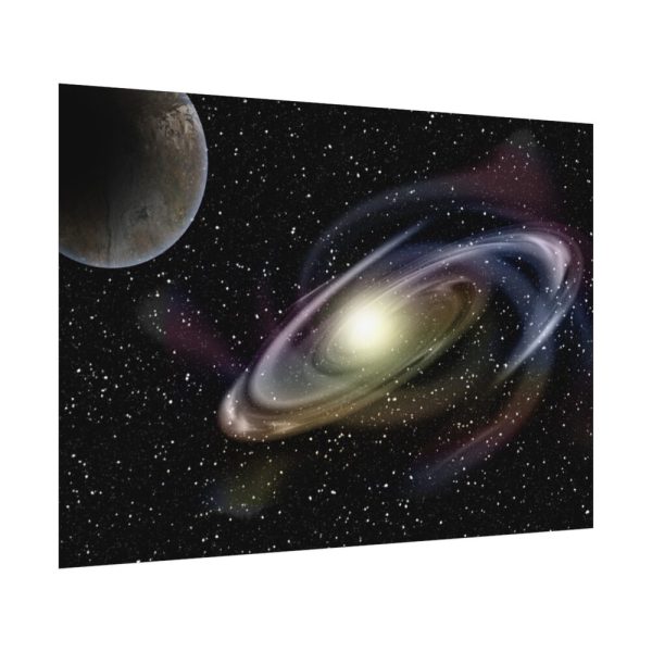 Nebula Space Planet Poster