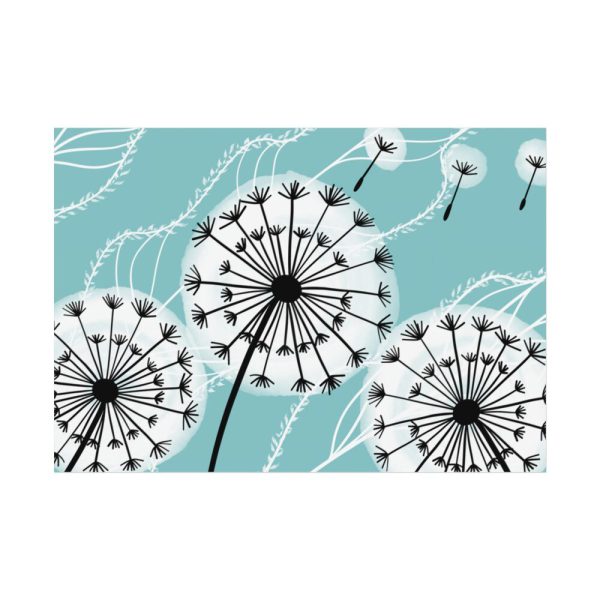 92408-275.jpg Fluffy Dandelion Illustration Poster