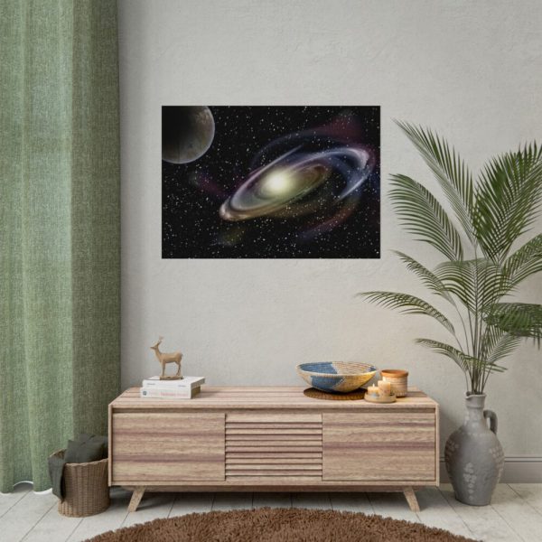 Nebula Space Planet Poster
