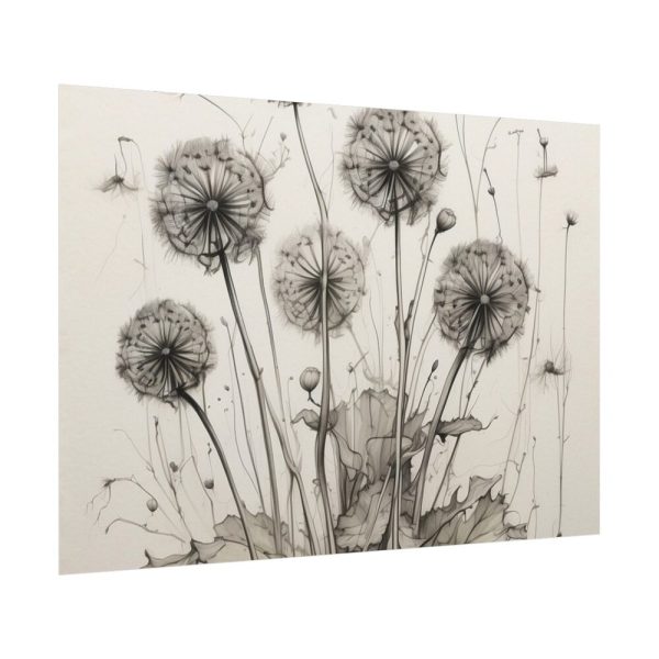 92408-297.jpg Make a Wish Dandelion Poster