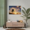 Dandelion in Golden Hour Poster