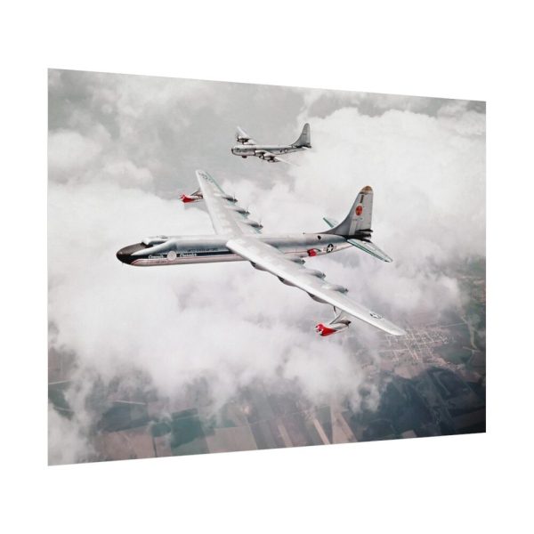 92408-317.jpg Air-to-Air View of Convair NB-36H Peacemaker Poster