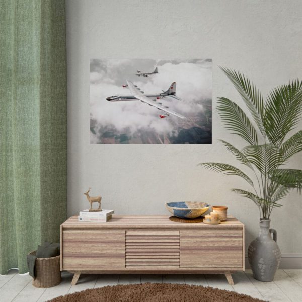 92408-318.jpg Air-to-Air View of Convair NB-36H Peacemaker Poster