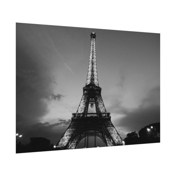 92408-32.jpg Eiffel Tower Black and White Poster