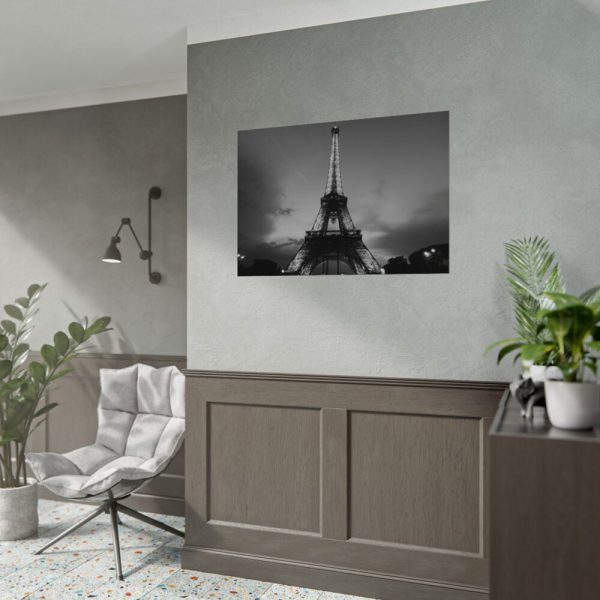 92408-34.jpg Eiffel Tower Black and White Poster