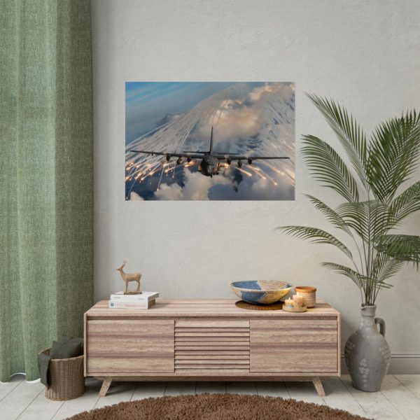 92408-348.jpg Military Aircraft Flares Drop Poster