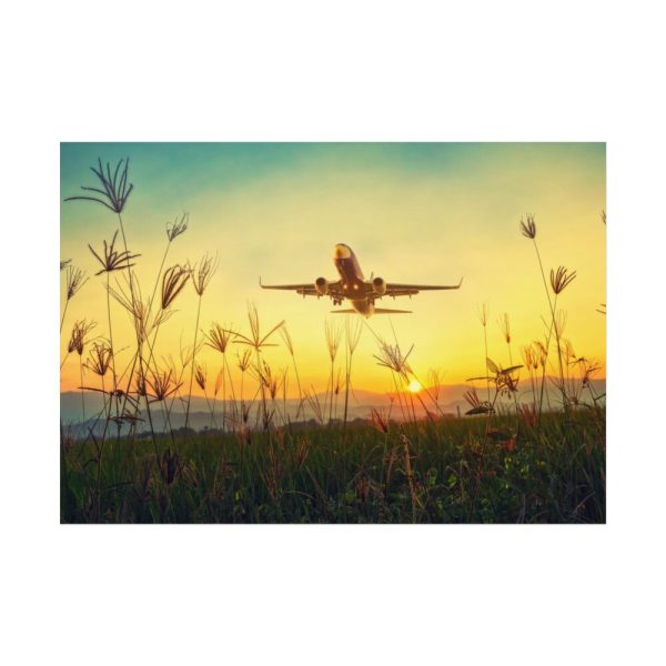 92408-370.jpg Grass, Sky, Nature, Airport Poster
