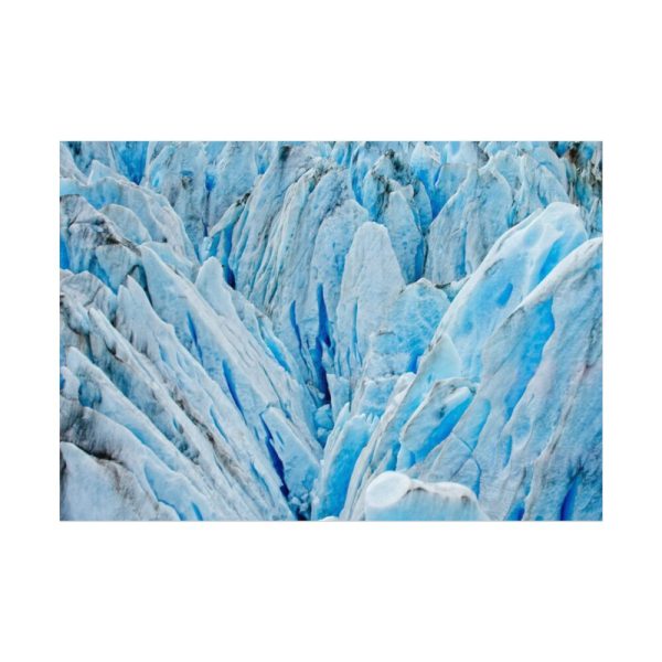 Beautiful Ice Rocks in Alaska Poster