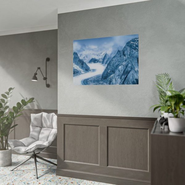 Mountain Snow Winter Alaska Poster