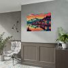 Small Alaskan Town by the Water Poster