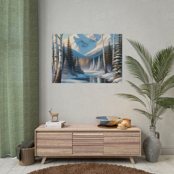92408-498.jpg Winter Landscape in Alaska Poster