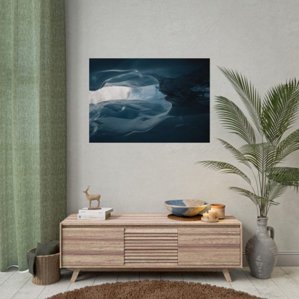 Melting Ice in Alaska Poster